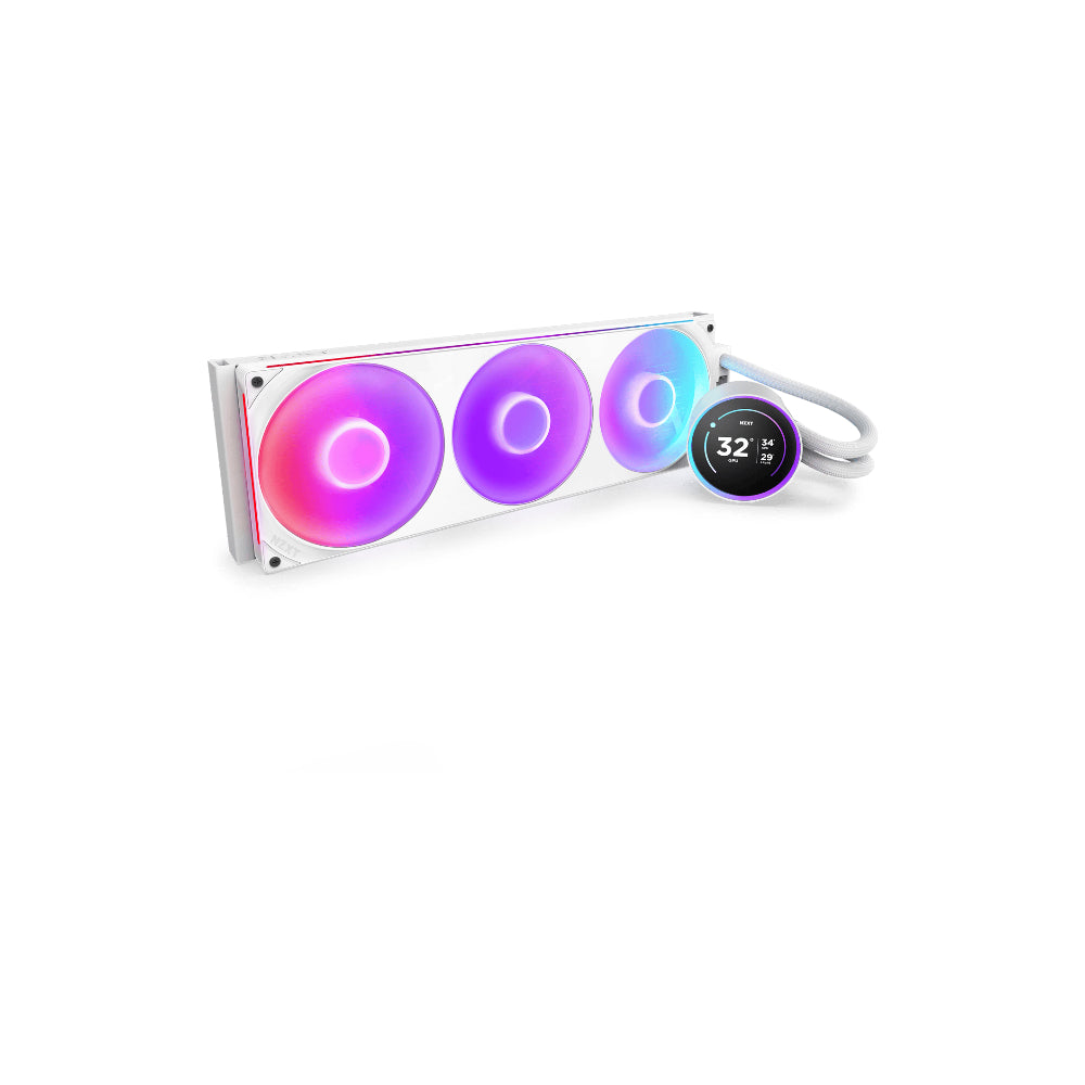 NZXT Kraken Elite 420 ARGB V2 AIO 420mm Vit