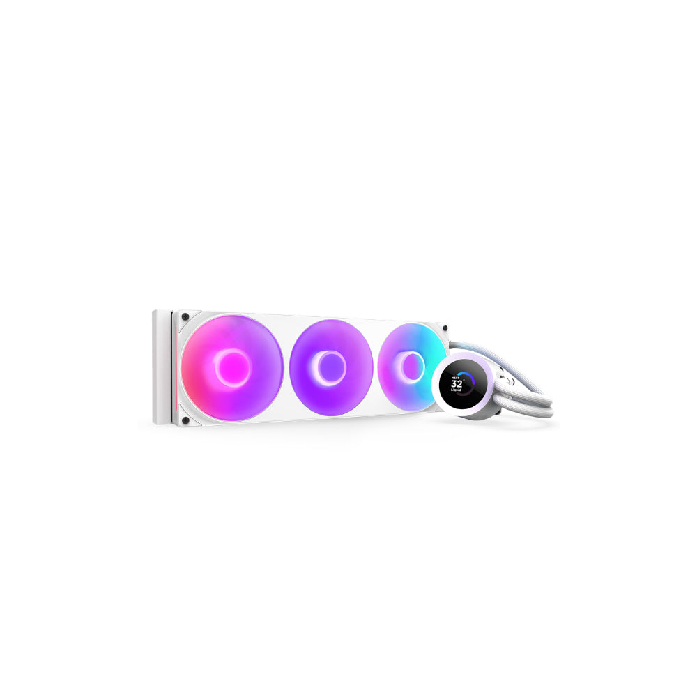 NZXT Kraken Plus 360 RGB AIO 360mm Vit