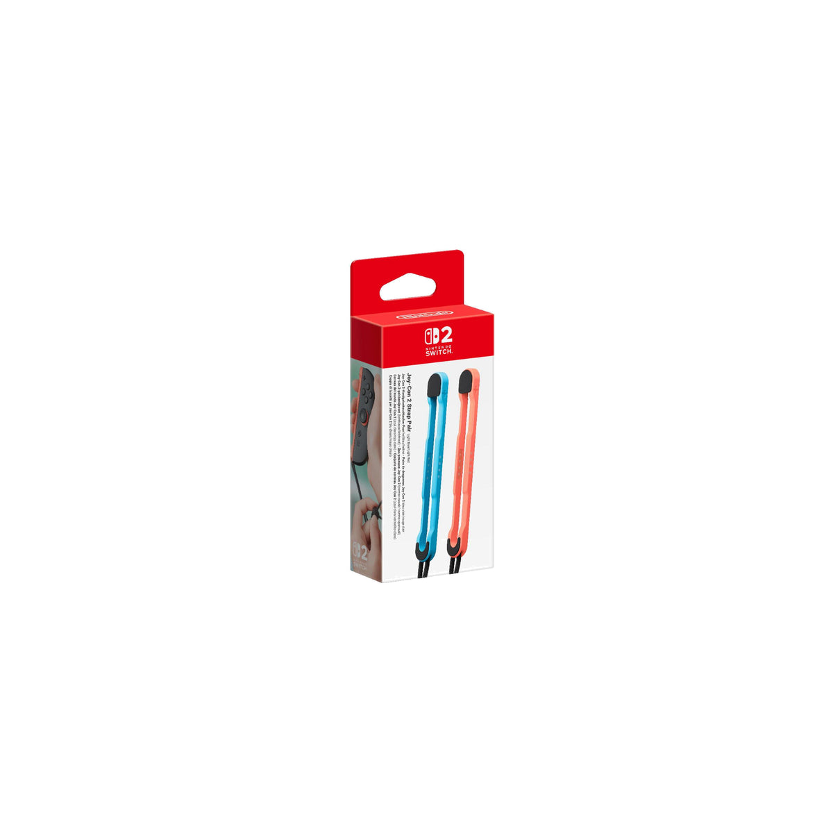 Nintendo Switch 2 Joy-Con 2 Strap 2-pack Blå/Röd