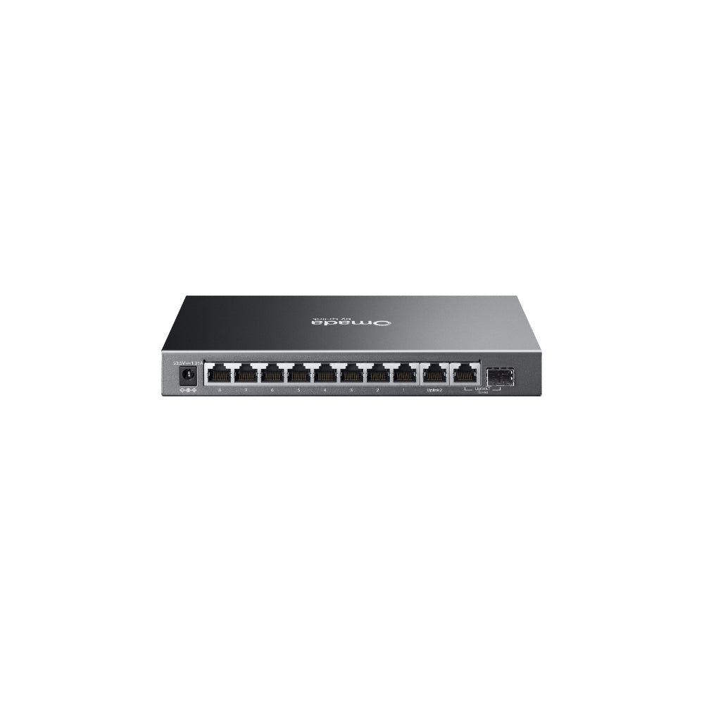 TP-Link Omada ES210GP 10-Port Gigabit Managed Switch med 8-Port PoE+