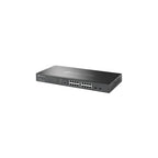 TP-Link SG3218XP-M2 V1.6 Omada 16-Port 2.5G and 2-Port 10GE SFP+ L2+ Managed Switch med 8-Port PoE+