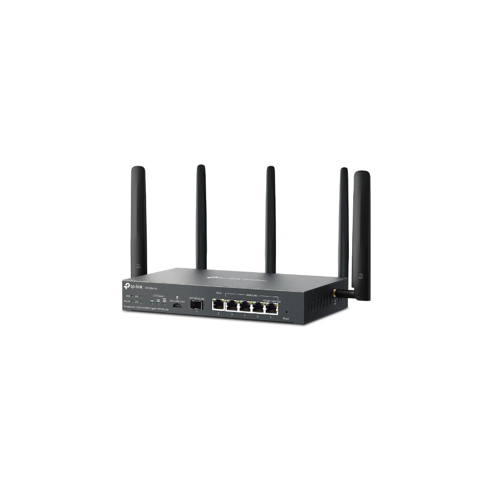 TP-Link  ER706W-4G Omada 4G+ Cat6 AX3000 Gigabit VPN Router