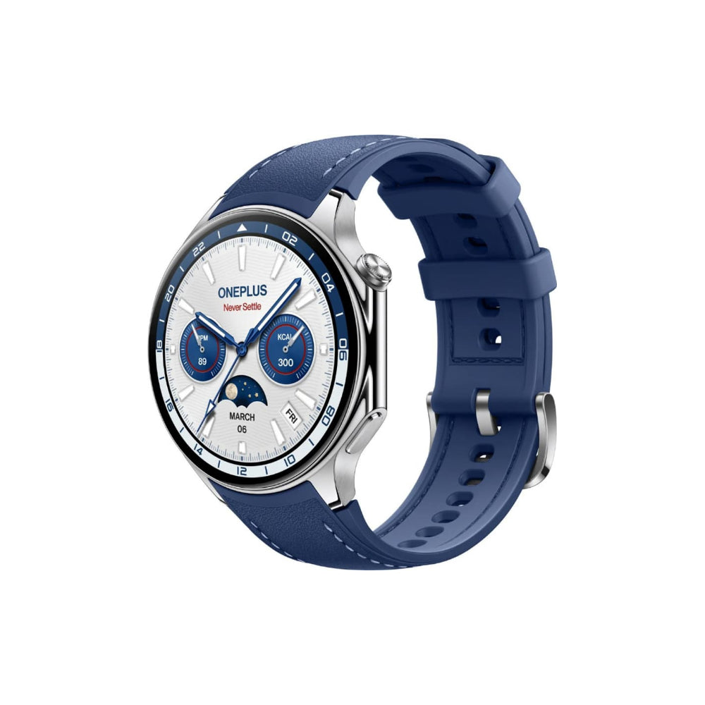 OnePlus Watch 2 46mm Blåsilver