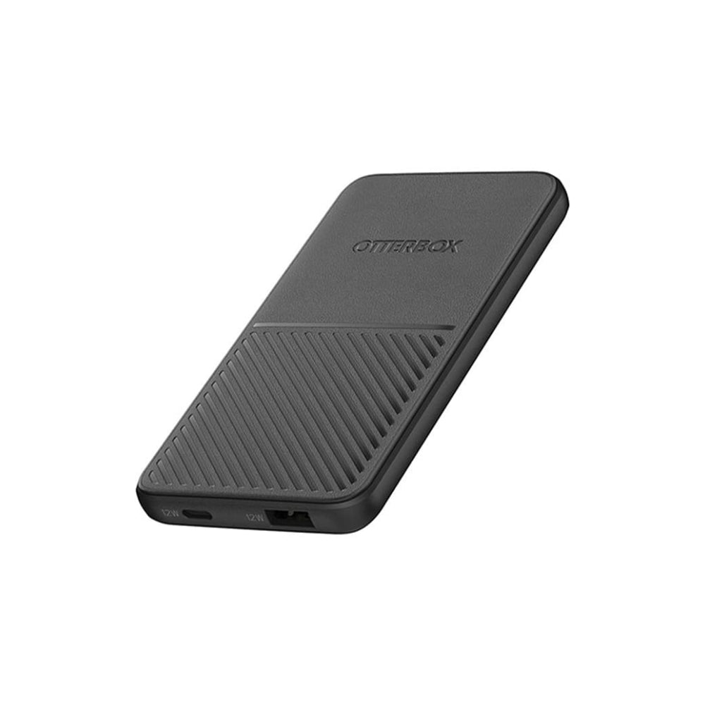 Otterbox Powerbank USB-A&C 12W - 5000mAh - Svart