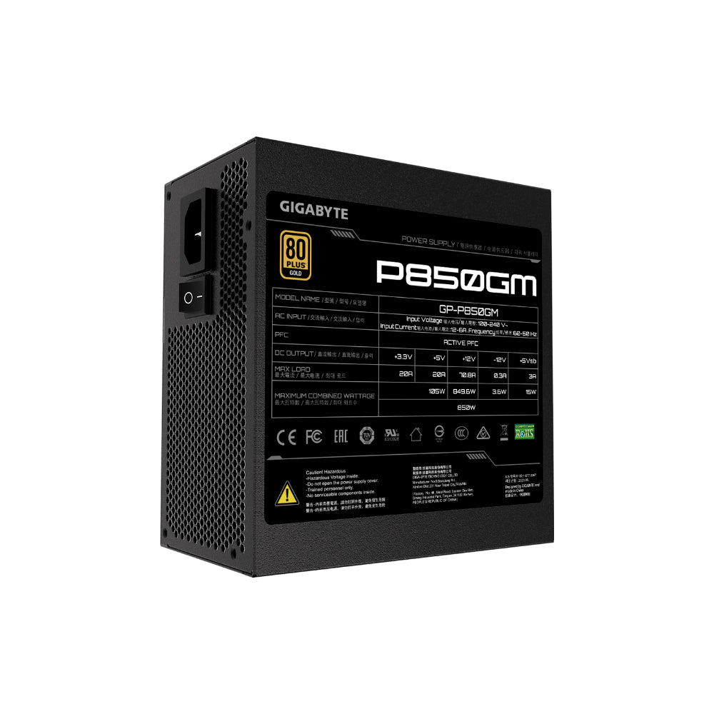 Gigabyte P850GM 850W 80 PLUS Gold