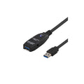 DELTACO PRIME USB3-1001 Aktiv USB 3.0-förlängningskabel USB-A hane till USB-A hona 3 m
