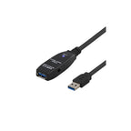 DELTACO PRIME USB3-1001 Aktiv USB 3.0-förlängningskabel USB-A hane till USB-A hona 3 m