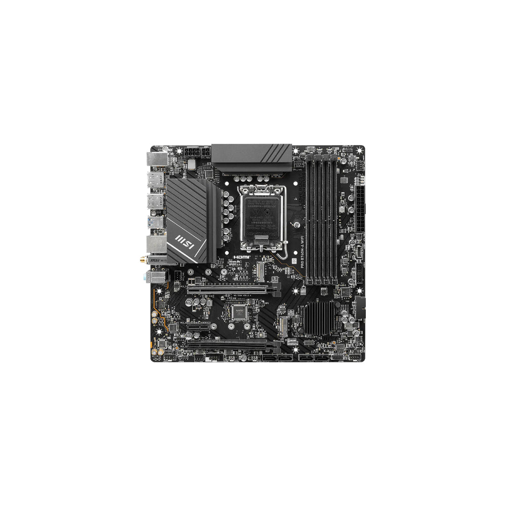 MSI Pro B760M-A Wi-Fi LGA1700 mATX