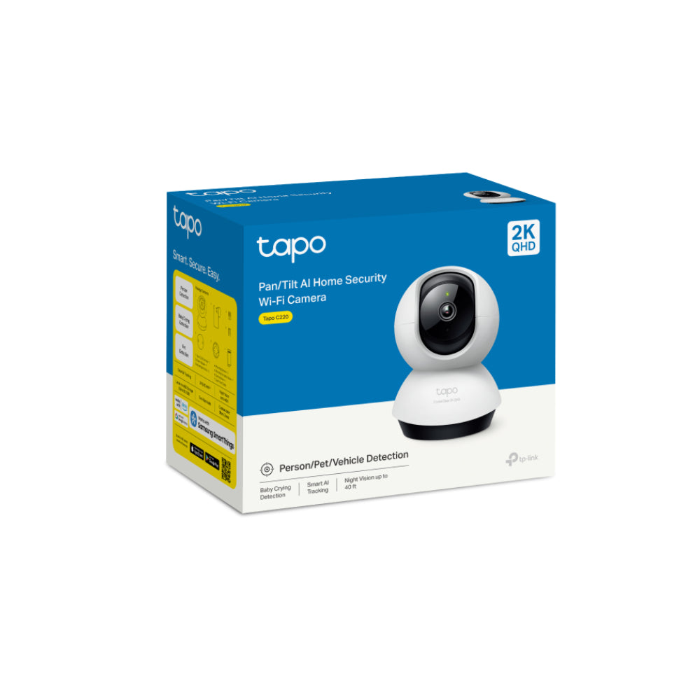 TP-link TAPO C220 Övervakningskamera Pan/Tilt AI-Home Wi-Fi