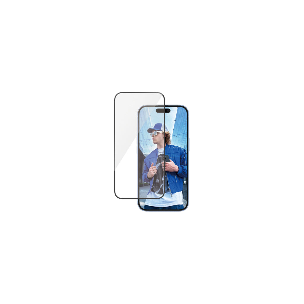 PanzerGlass Screen Protector Ultra-Wide Fit för iPhone 15 och iPhone 16