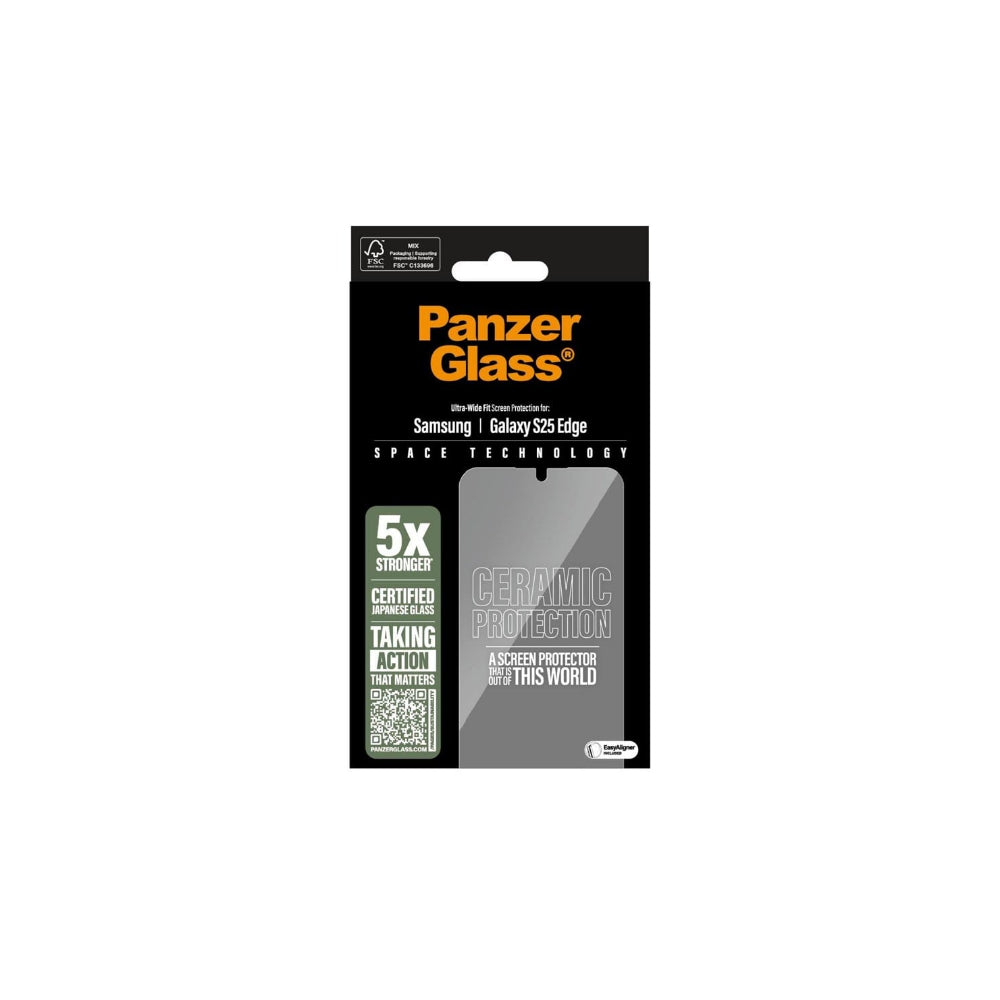 Panzerglass Ceramic Ultra-Wide fit Galaxy S25 Edge