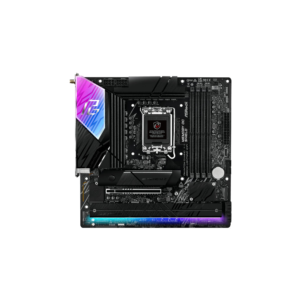 ASRock B860M Lightning Wi-Fi mATX LGA1851