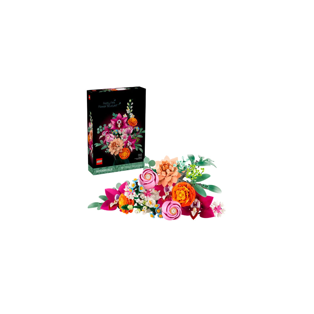 LEGO Botanicals 10342 Vacker rosa blombukett