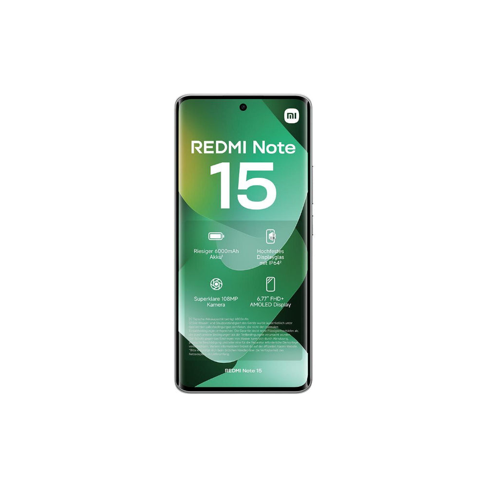 Xiaomi Redmi Note 15 6.77" 4G 128GB Grön