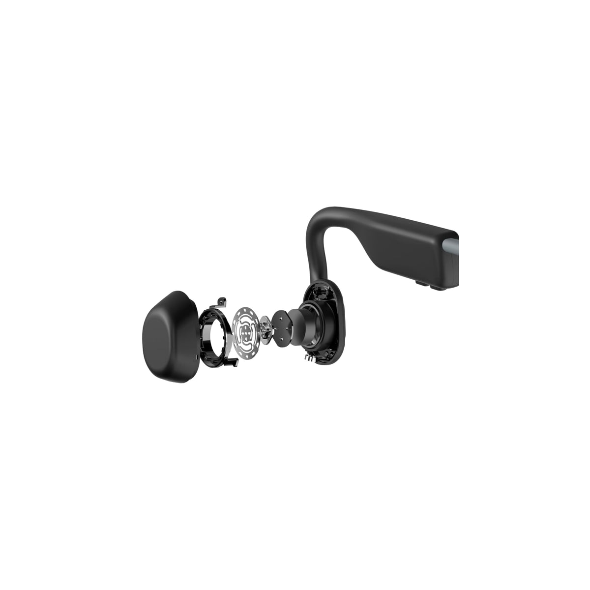 SHOKZ OpenMove Trådlösa Neckband-hörlurar Grå