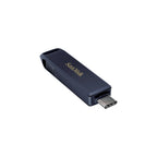 SanDisk Phone Drive 64GB USB-C / Apple Lightning – Blå