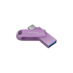 SanDisk Ultra Dual Drive Go 64GB USB 3.2 Gen 1 / USB-C – Lavendel