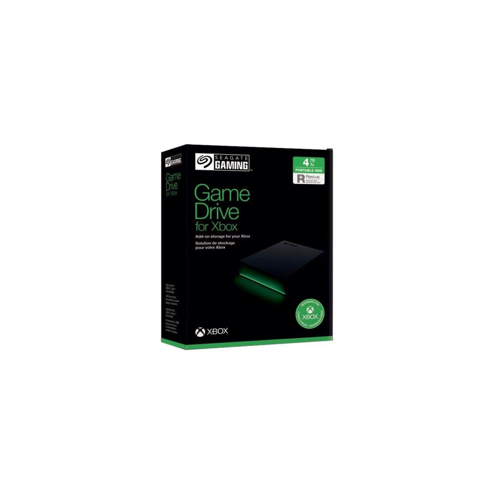 Seagate Game Drive For Xbox STKX4000402 4TB Extern USB 3.2