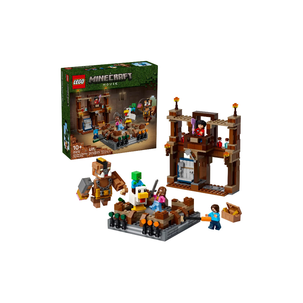 LEGO Minecraft 21272 Skogsherrgårdens stridsring