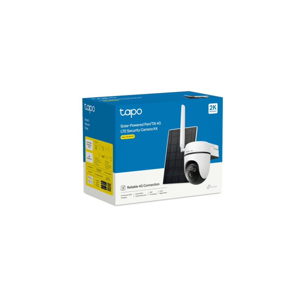 TP-Link Tapo C615G KIT Soldriven Övervakningskamera med 4G LTE