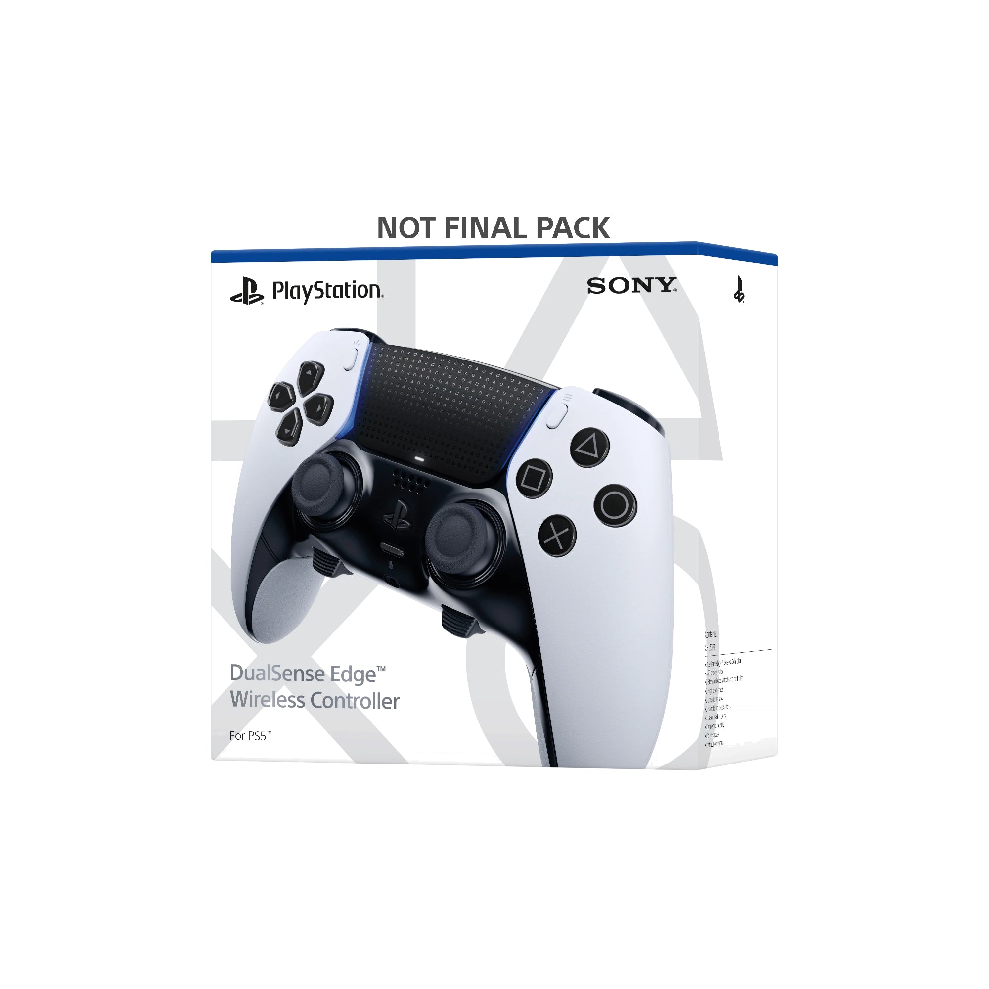 Sony Playstation 5 DualSense Edge Controller Vit