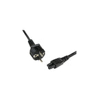 StarTech Strömkabel Schuko till IEC C5 1m Svart
