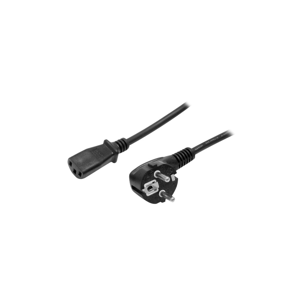 StarTech Strömkabel IEC C13 till Schuko 1,8 m