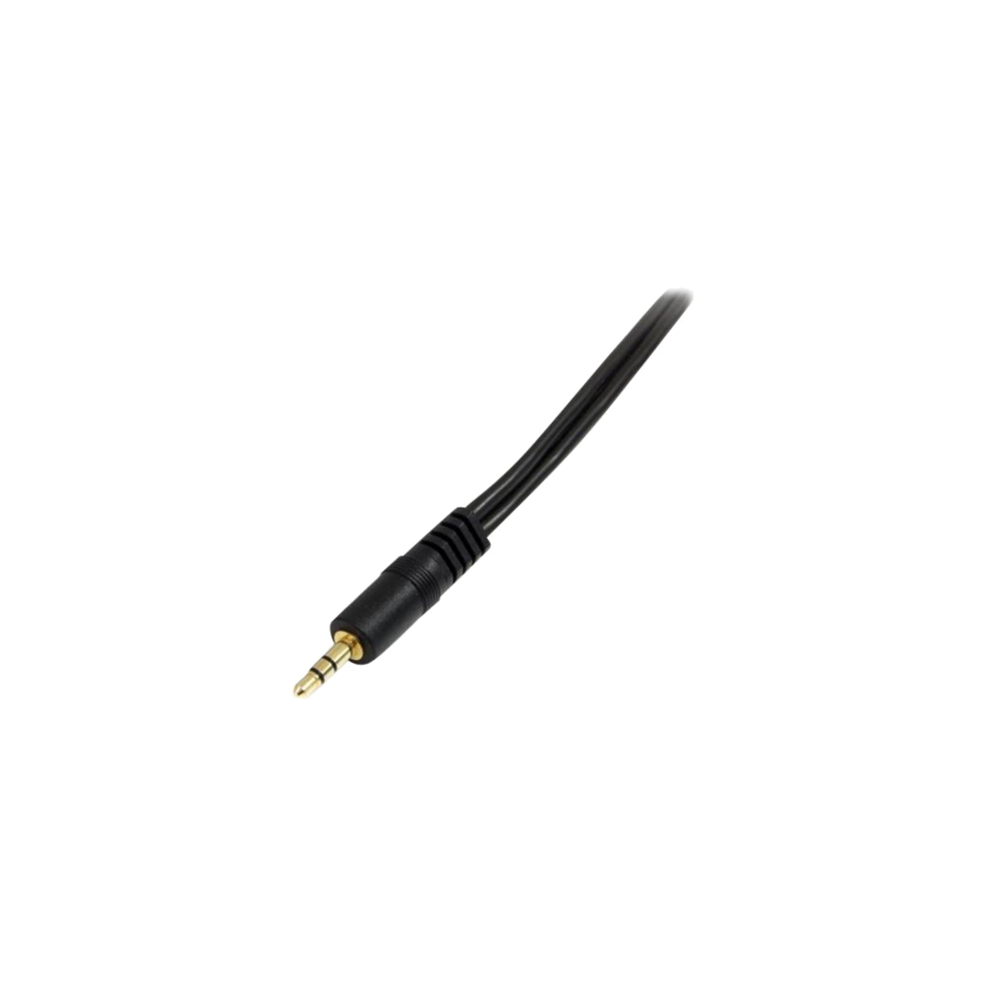 Startech - 6 Pc Speaker Y Splitter Cabl 1 X35 Mm Male To 2 X 35 Mm Fem Phono