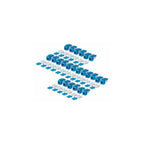 StarTech Keystone Jack CAT 6 RJ45 UTP 90° 110 IDC 24-pack – Blå