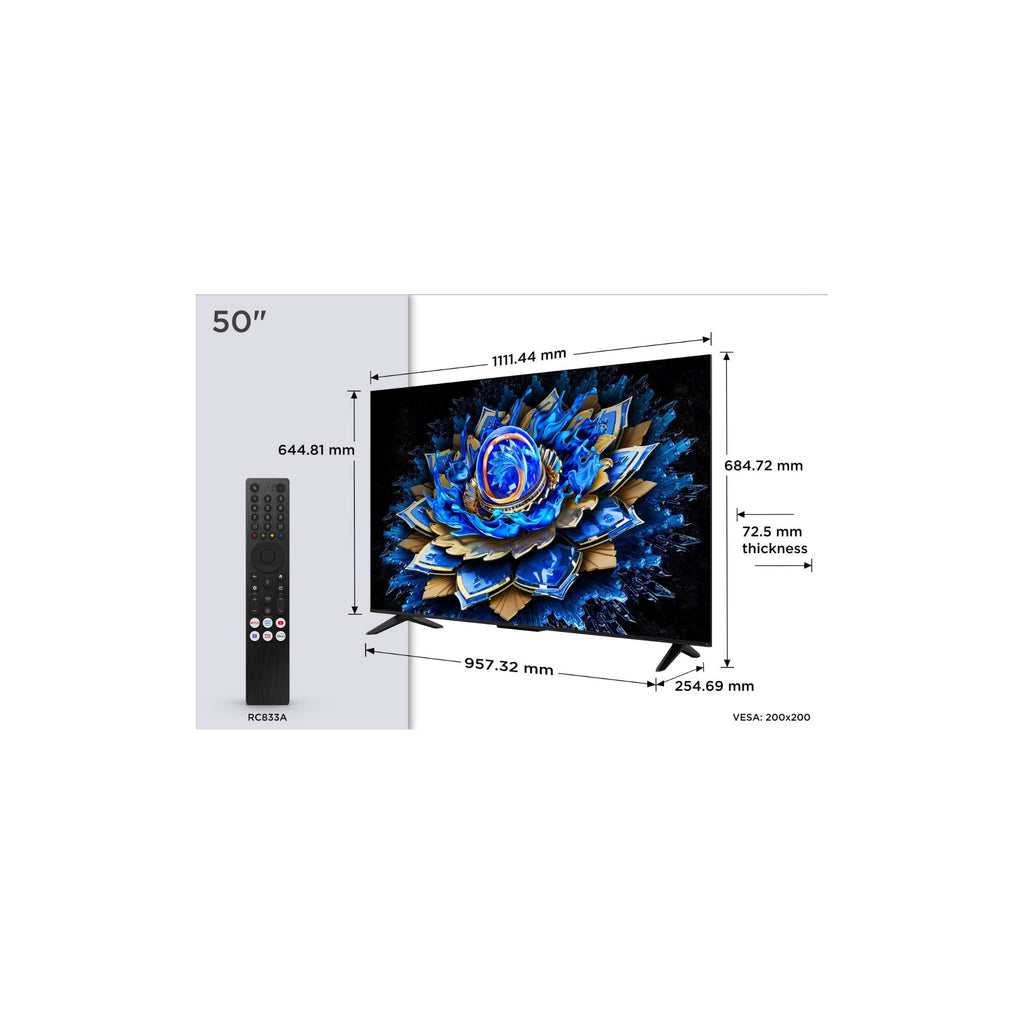 TCL 50T69C 50" - QLED 4K