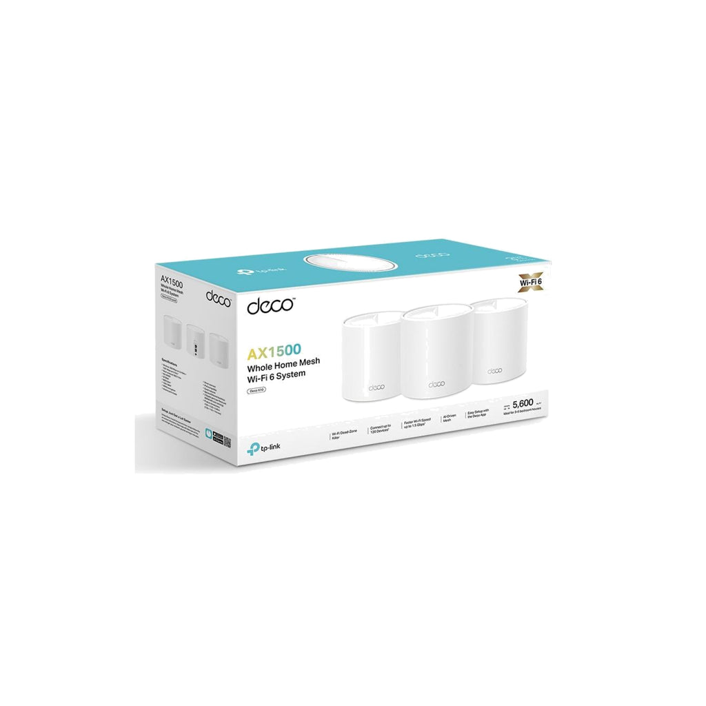 TP-Link Deco X1500 AX1500 V1 Mesh Wi-Fi 6 (3-pack)