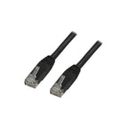 DELTACO TP-61S U/UTP Cat6 patchkabel LSZH 1 m svart