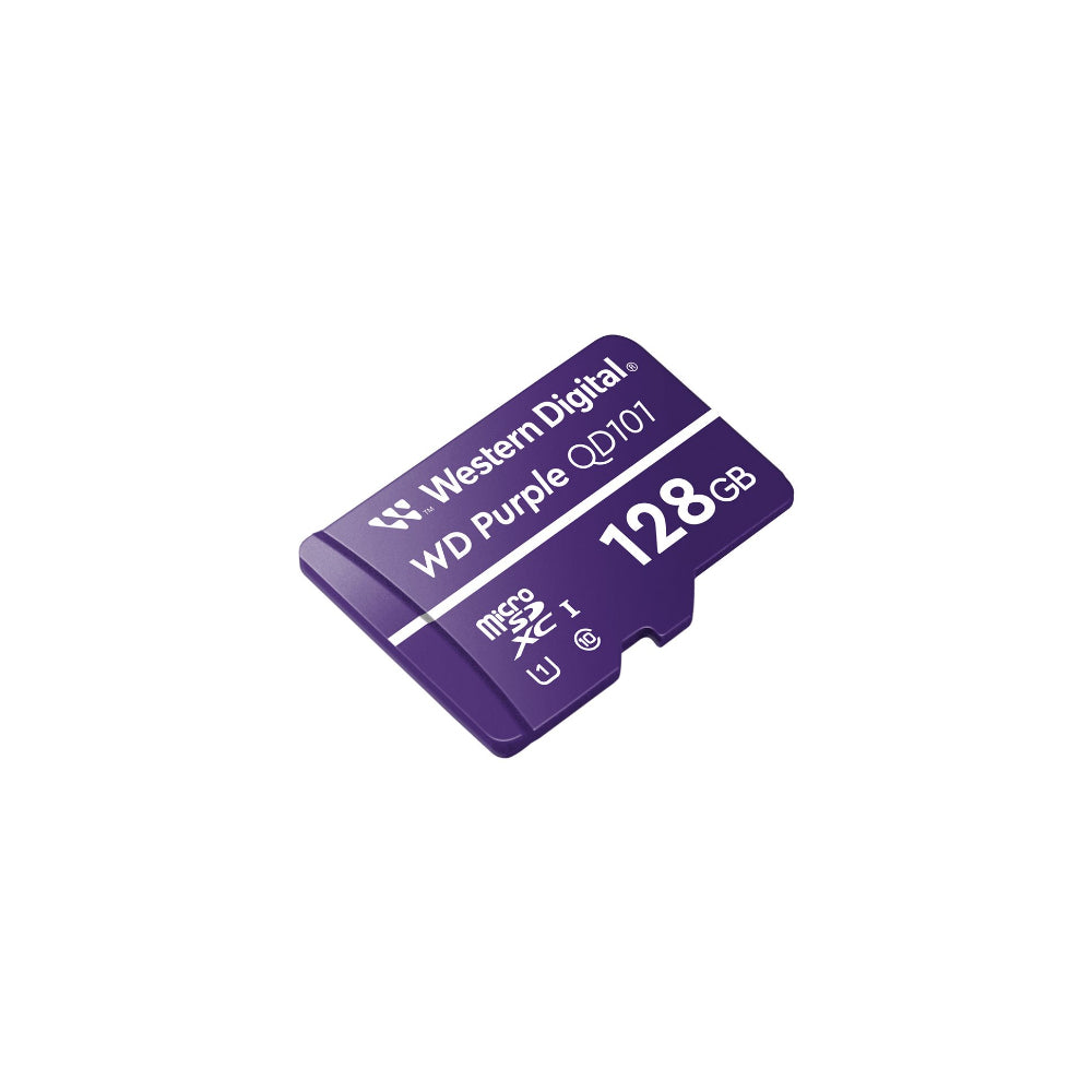 WD Purple Flash Minneskort 128GB U1/Class10 Mikro-SD