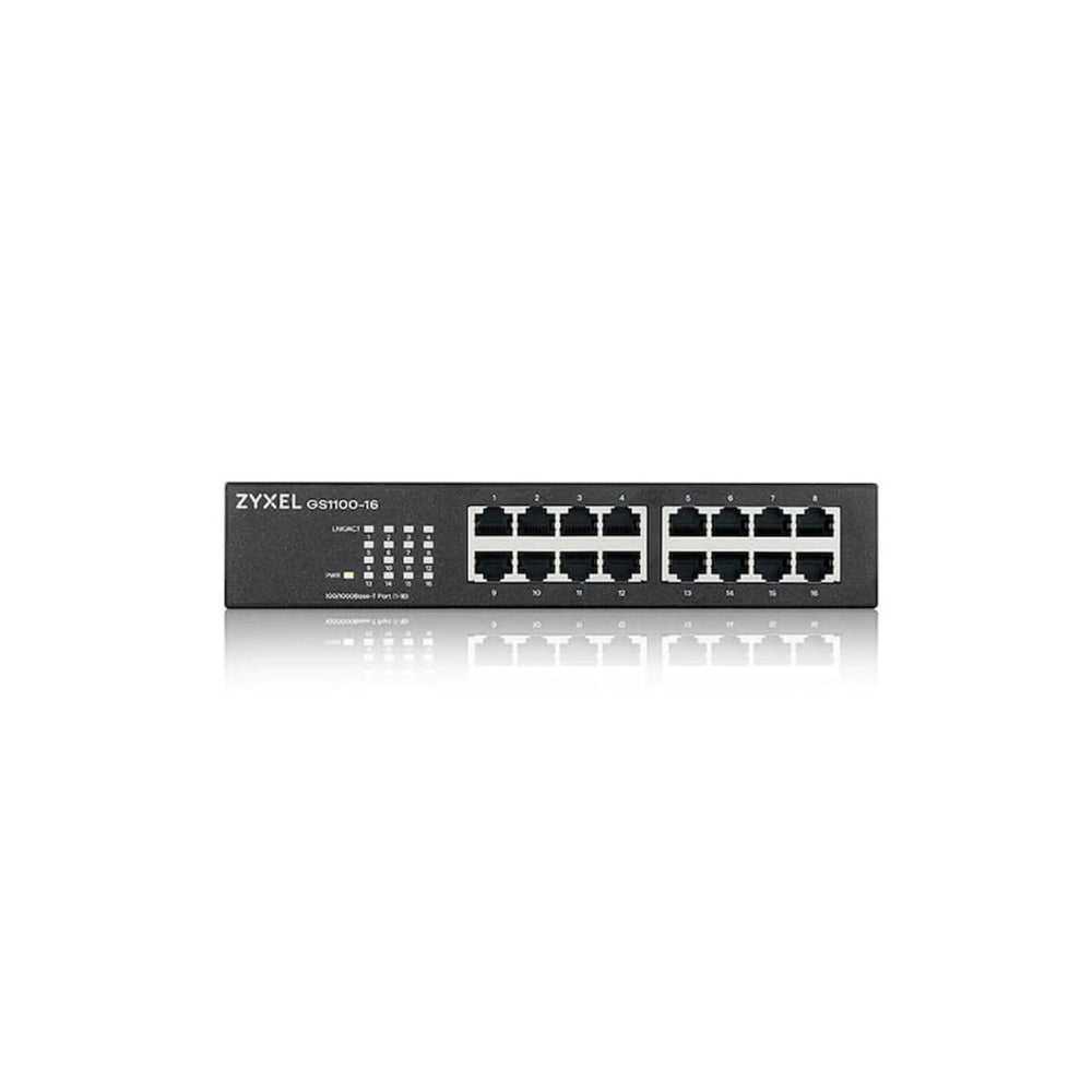 Zyxel GS1100-16 Ohanterad Gigabit Ethernet (10/100/1000)