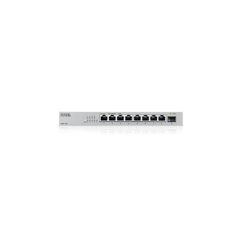 Zyxel XMG-108 8x2.5GbE 1x10GbE SFP+ Unmanaged Switch