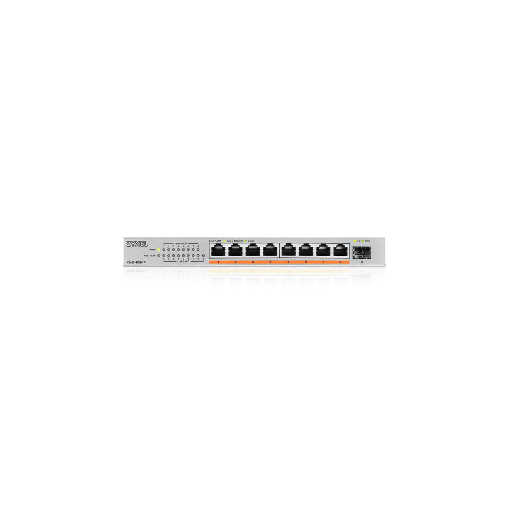 Zyxel XMG-108HP 8-Port 2.5 Gigabit PoE 100W Switch