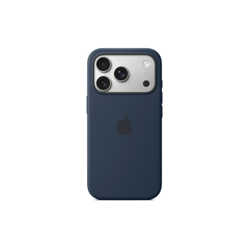 Apple iPhone 17 Pro Silicone Case med MagSafe Midnatt