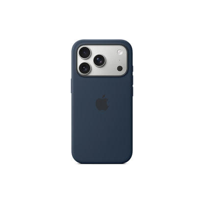 Apple iPhone 17 Pro Silicone Case med MagSafe Midnatt