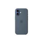 Apple iPhone 17 Silicone Case med MagSafe Blå