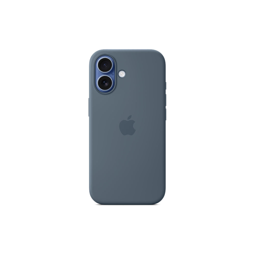 Apple iPhone 17 Silicone Case med MagSafe Blå