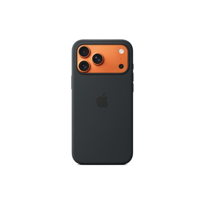 Apple iPhone 17 Pro Max Silicone Case med MagSafe Svart