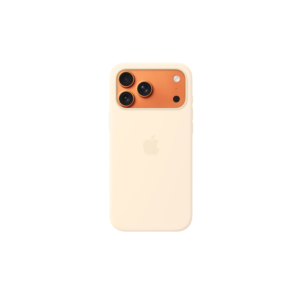 Apple iPhone 17 Pro Max Silikonskal MagSafe - Vanilla
