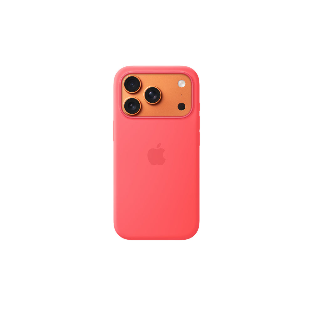 Apple iPhone 17 Pro Silikonskal MagSafe - Bright Guava