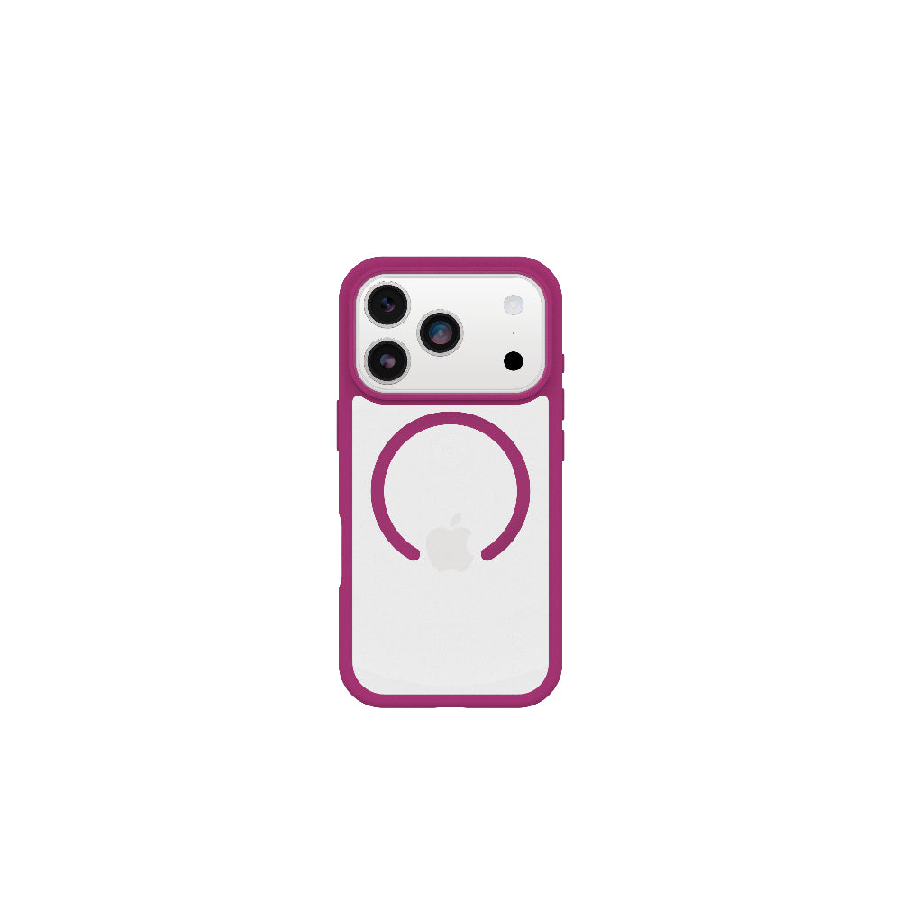 Otterbox React MagSafe - iPhone 17 Pro Clear - Rosa