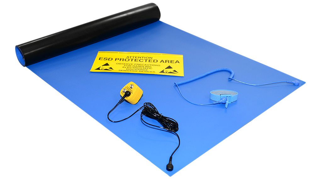 ESD- Arbetsstationssats - RND600-00140 Antistatisk matta