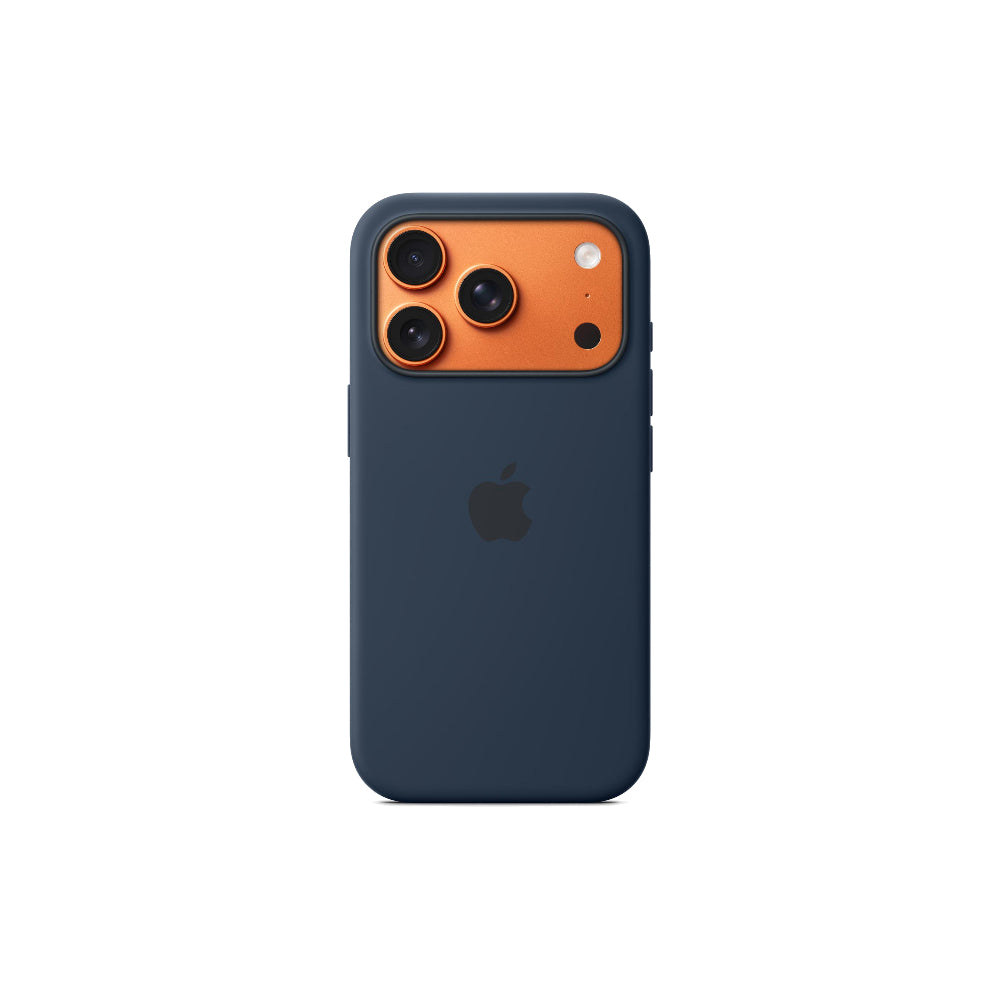 Apple iPhone 17 Pro Silicone Case med MagSafe Midnatt