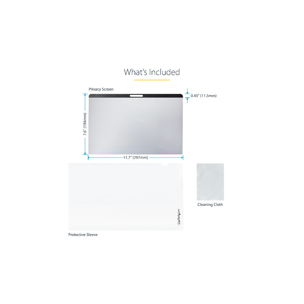 Startech Privacy Screen - Magnetiskt - för MacBook Pro/Air 2020 13"