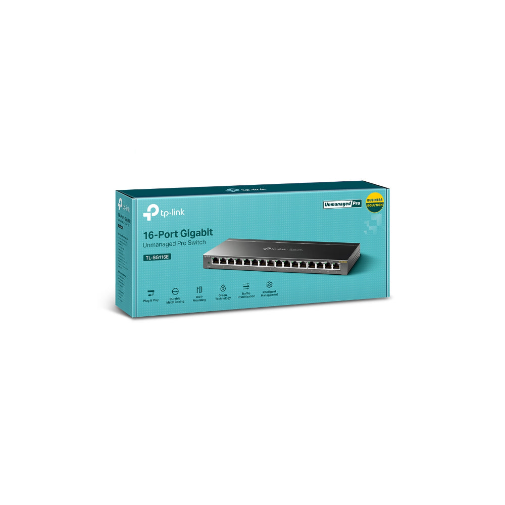 TP-Link TL-SG116E 16-Port Gigabit Easy Smart Switch