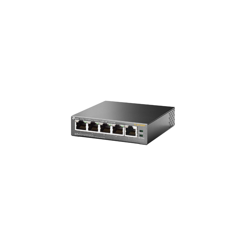 TP-Link TL-SF1005P 5-Port 10/100 Mbps Desktop Switch med 4-Port PoE