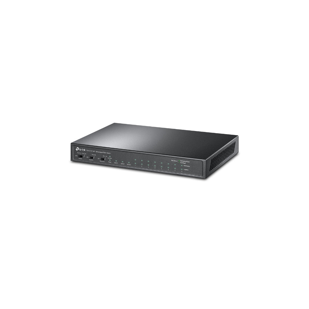 TP-Link TL-SL1311MP8-Port 10/100Mbps + 3-Port Gigabit Desktop Switch med 8-Port PoE+